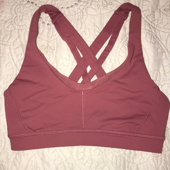 Lululemon Sports Bra Size 4 - Picture 1 of 3